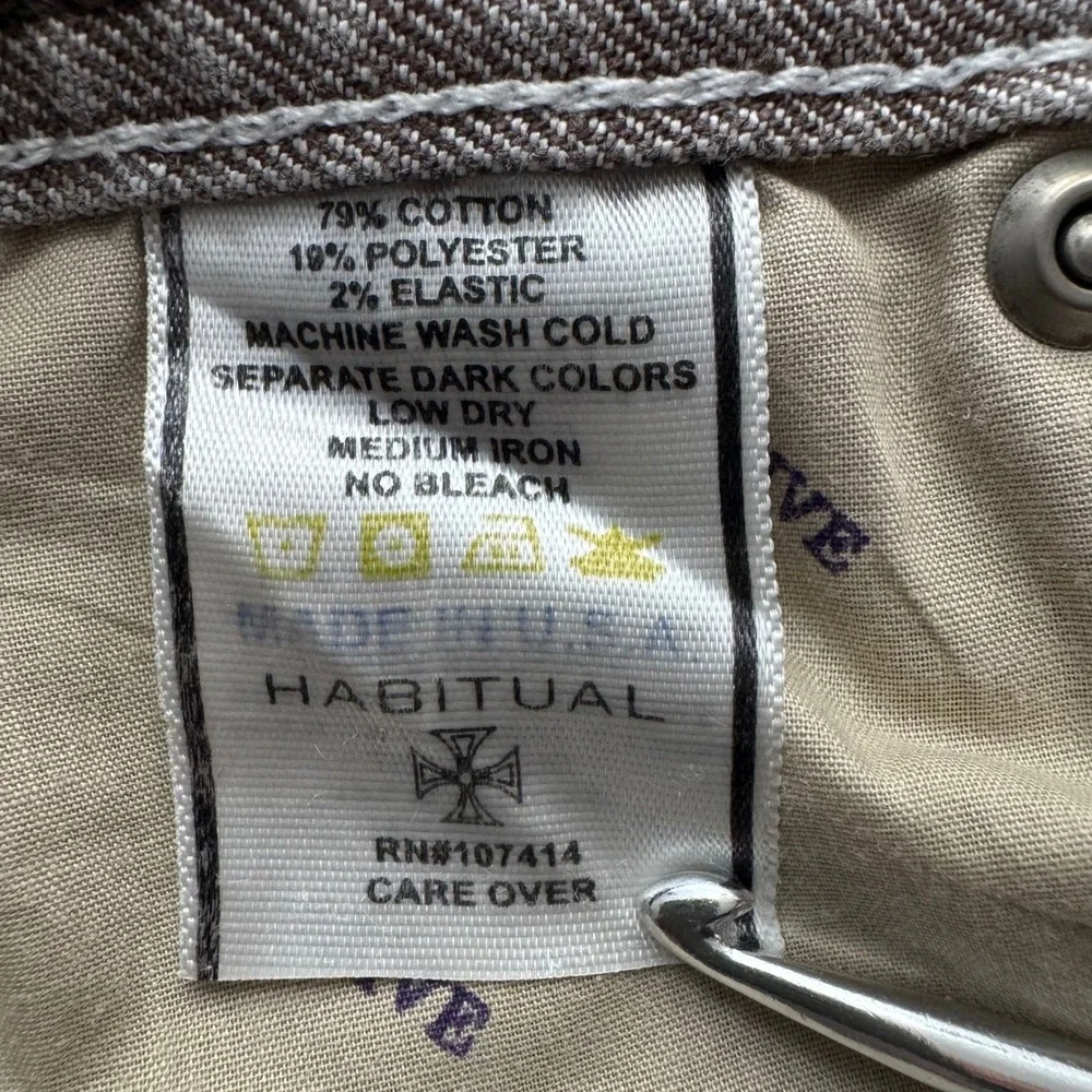 Habitual‎ CO-OP Barneys Womens Denim 24 Low Rise Bootcut Tan Brown